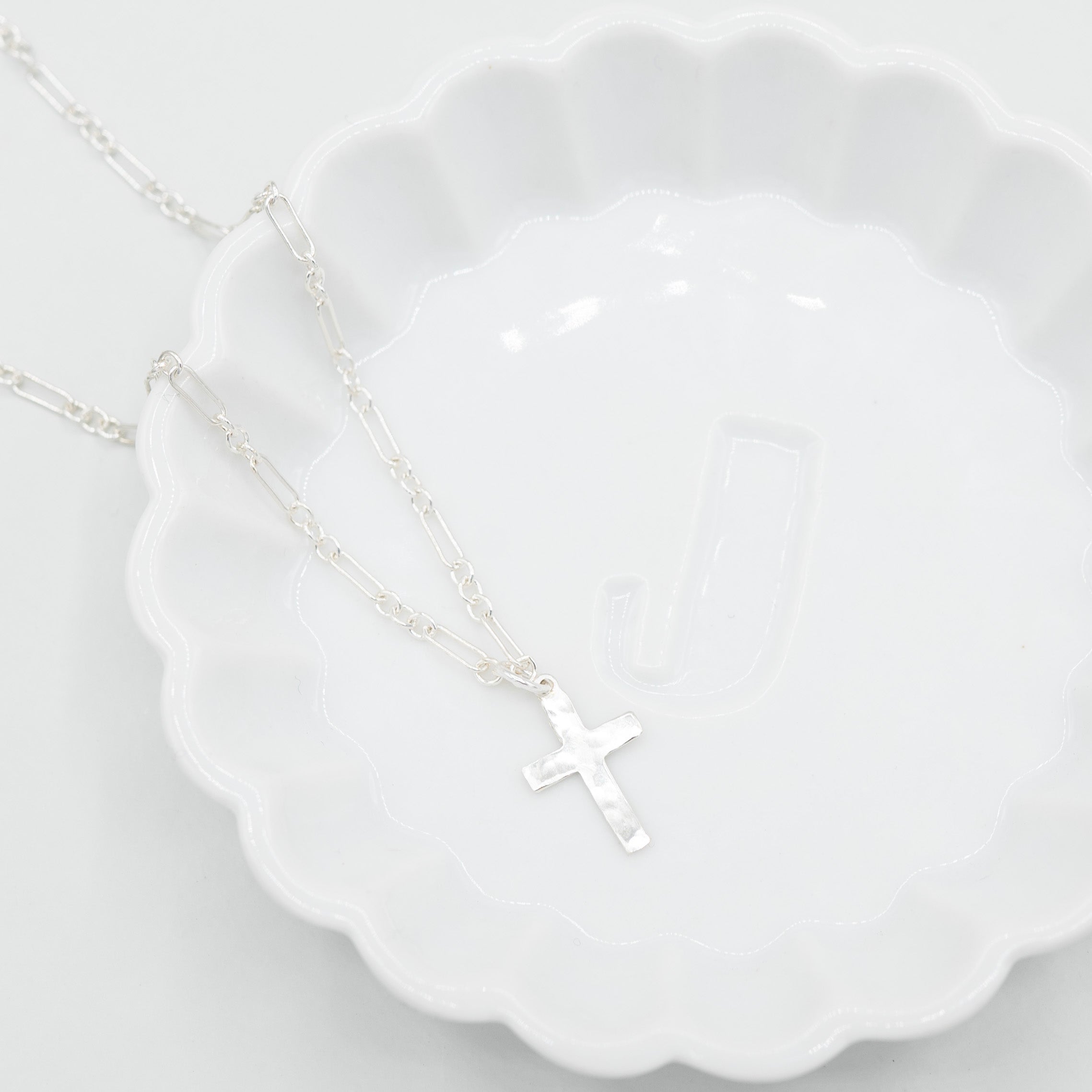 Long & Short Chain Cross Necklace