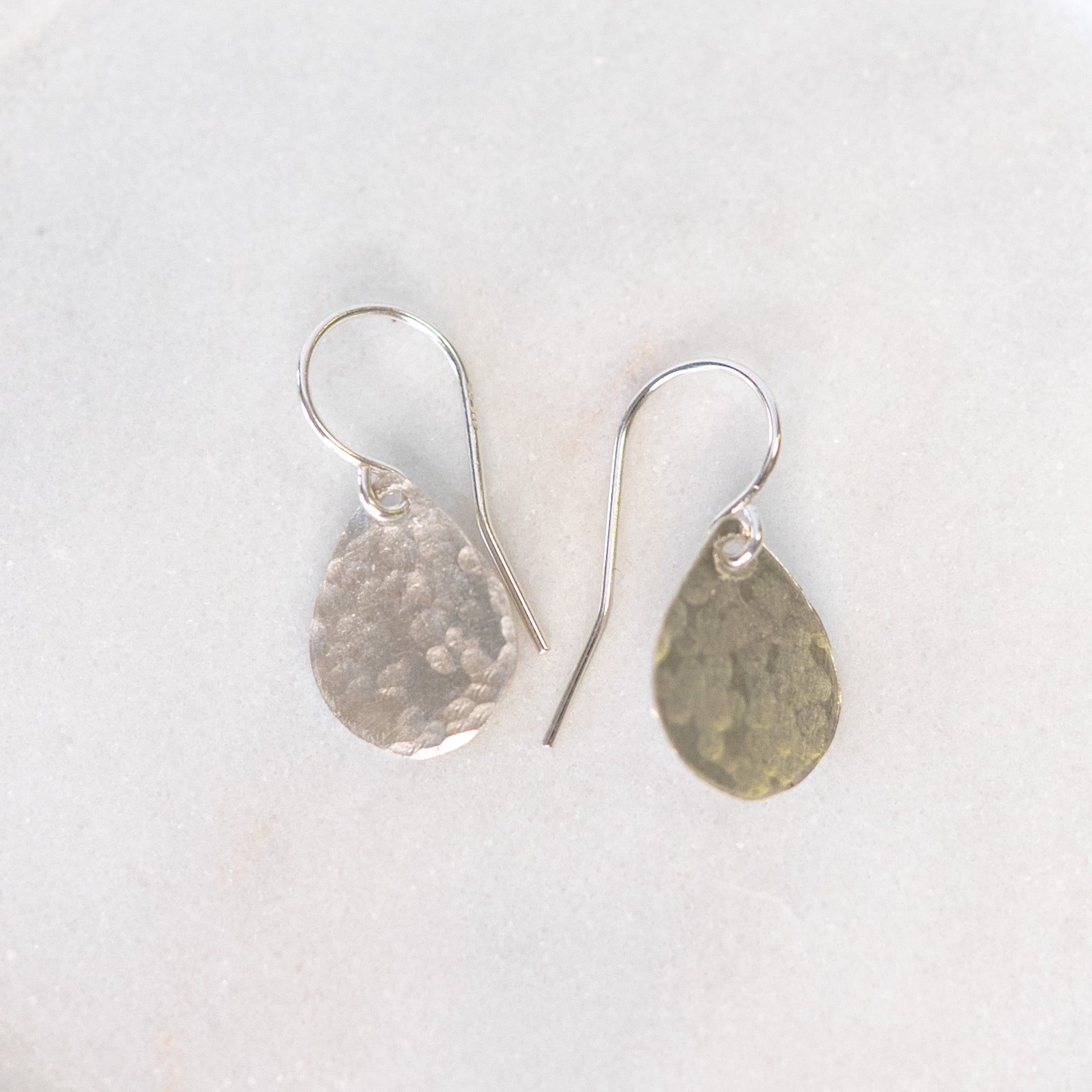 Sterling Silver Teardrop Earrings