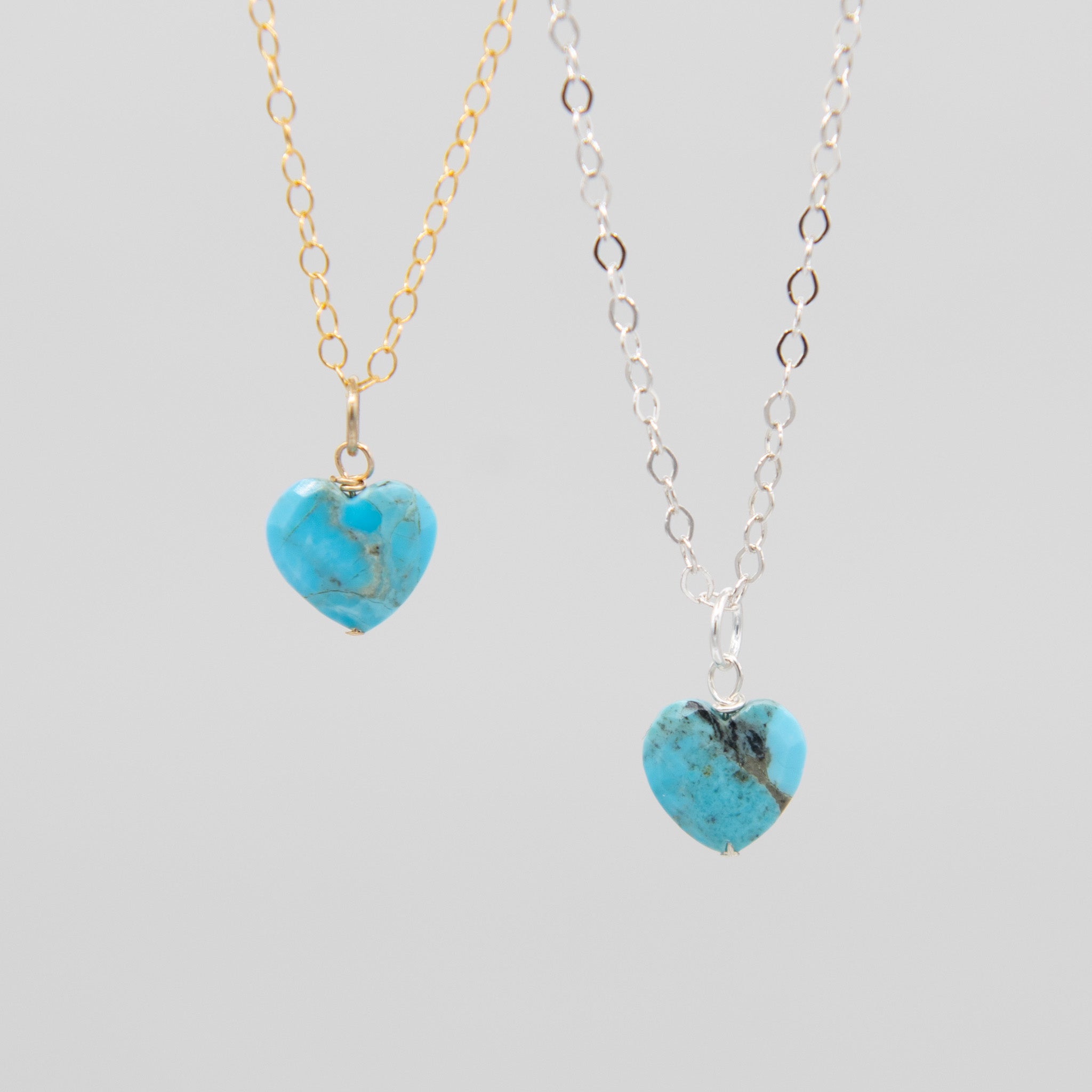 Turquoise Heart Pendant - Jewel Ya