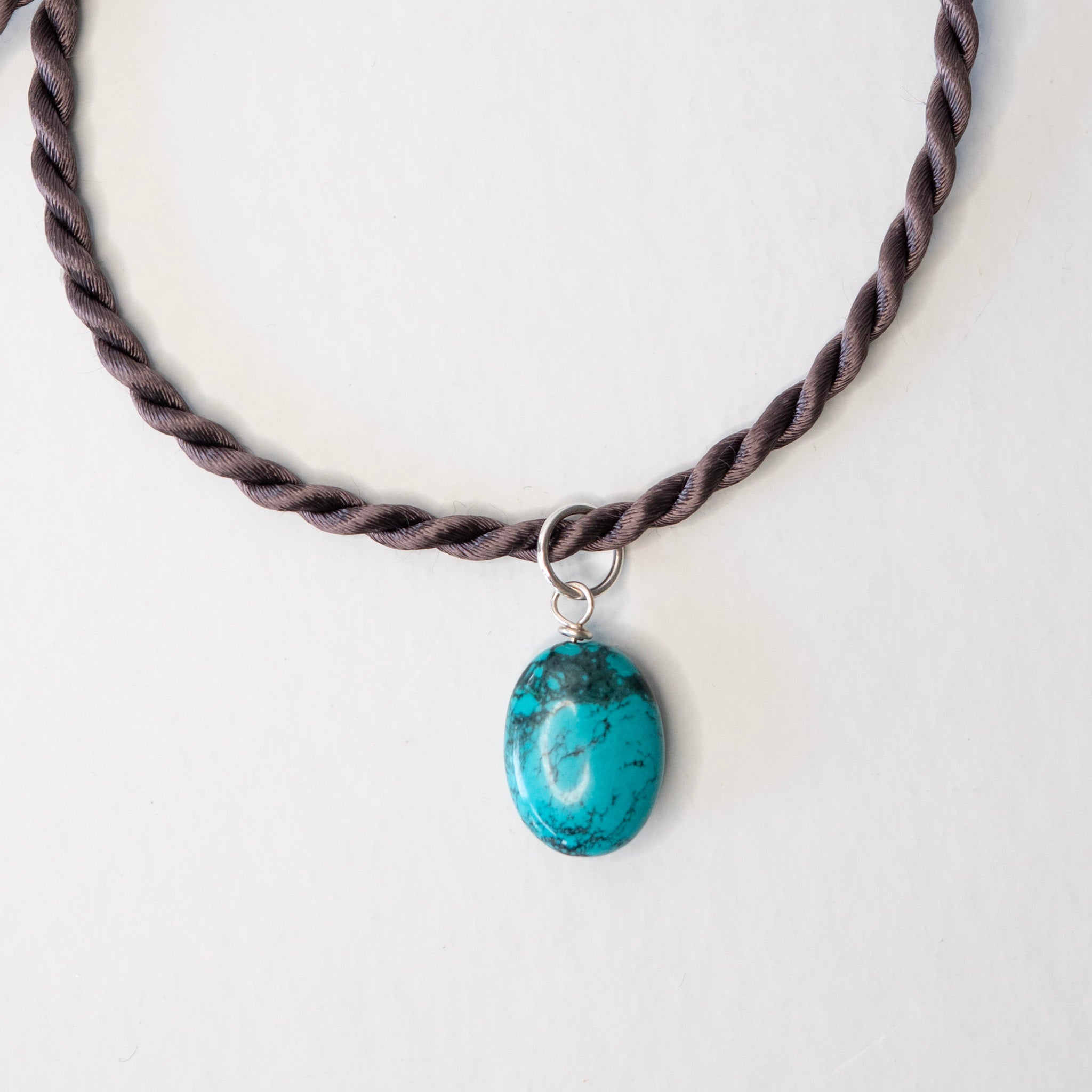 Turquoise Oval Pendant
