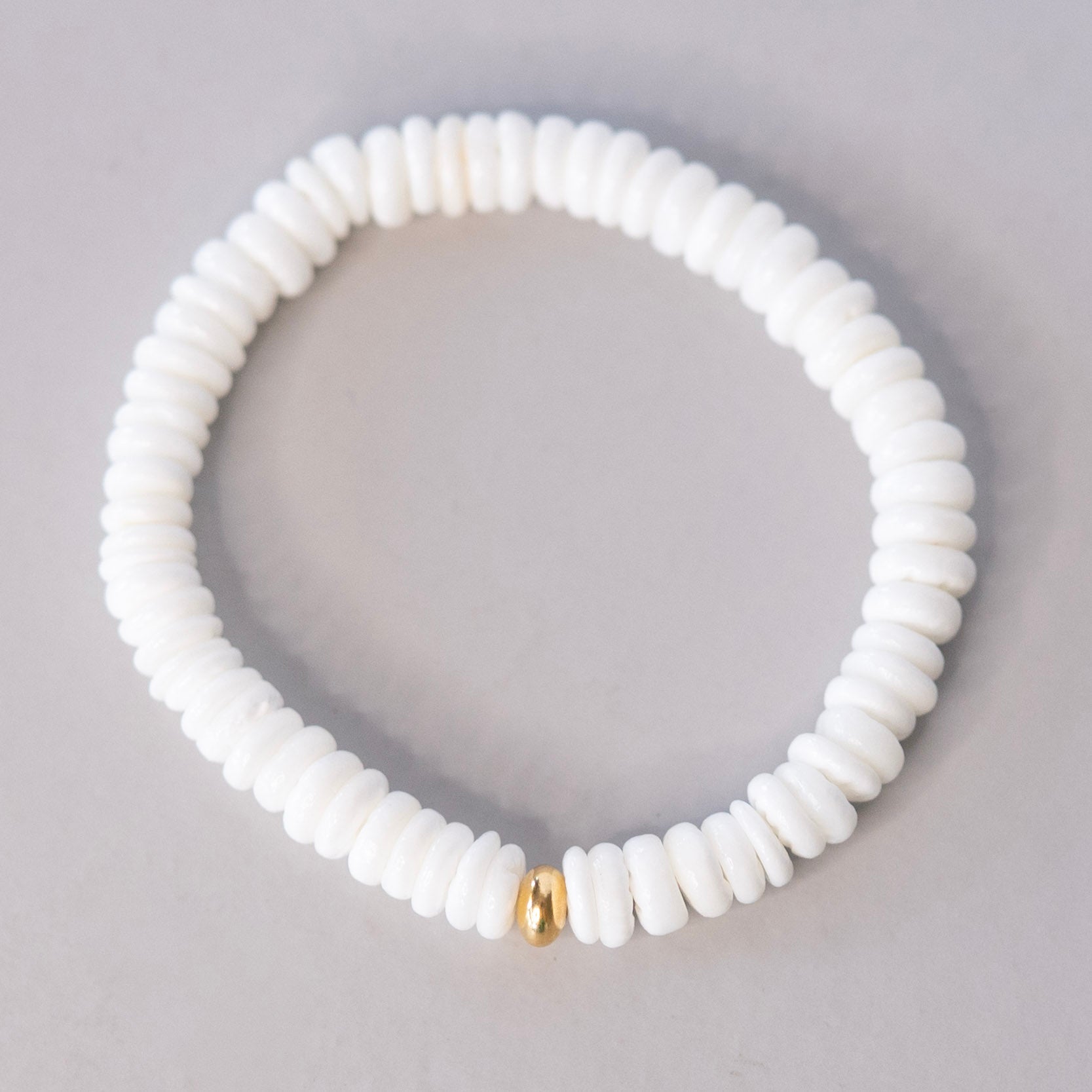 White Shell Bracelet