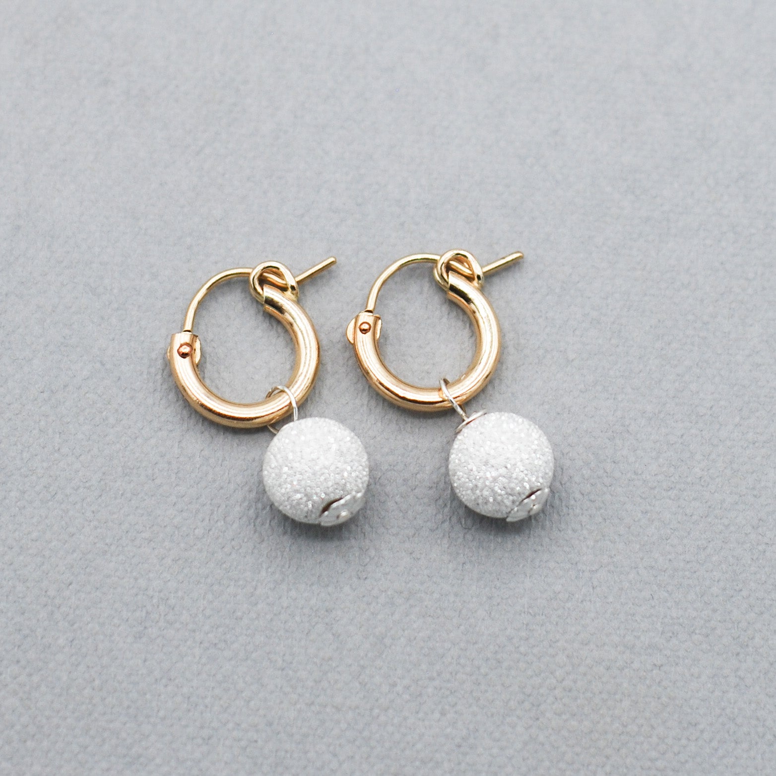 Small 14k Gold Filled Tube Hoops