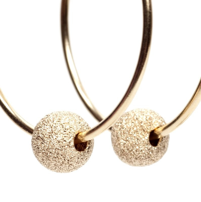 Goldfill “Sparkle Ball" Hoop Drops