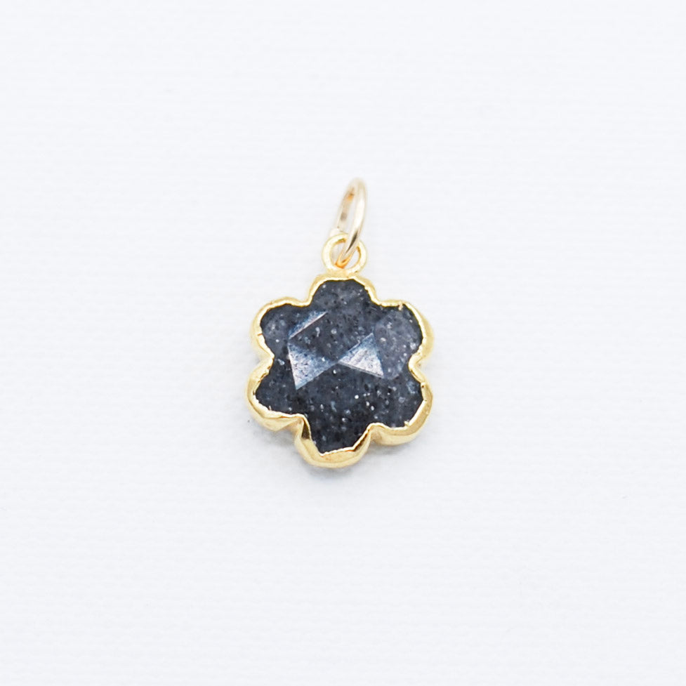 Gemstone Flower Charm - Jewel Ya