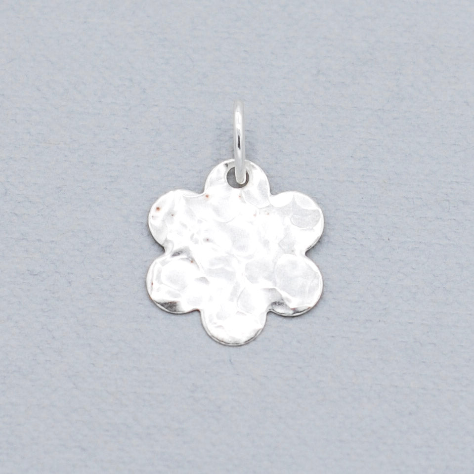 Sterling Silver Flower Charm - Jewel Ya