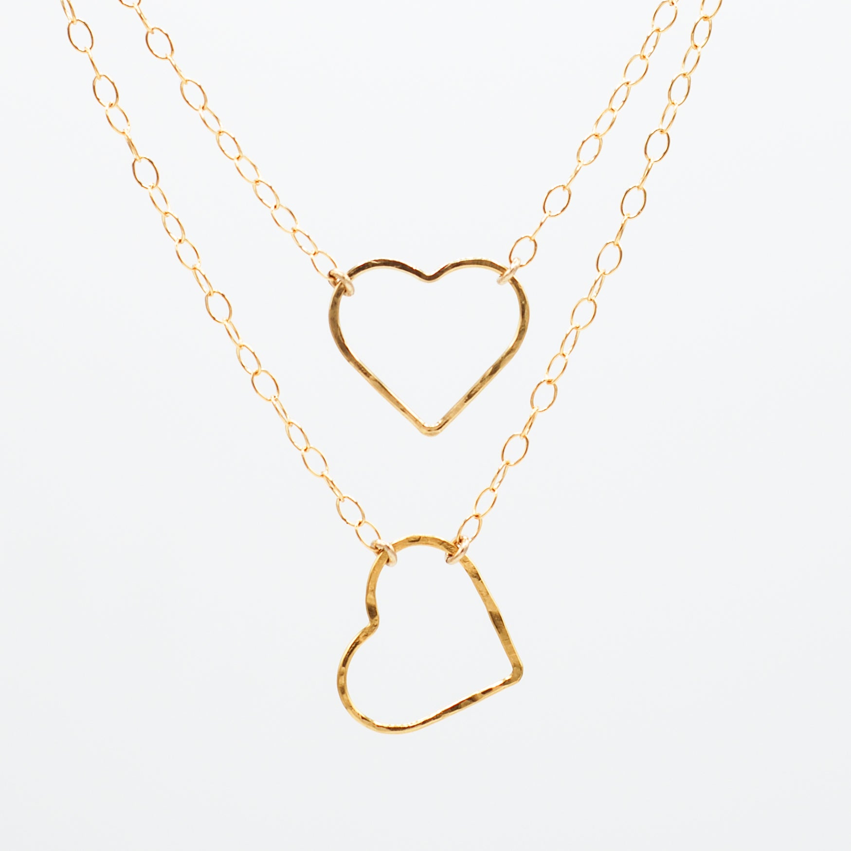 Heart & 14k Gold Filled Necklace
