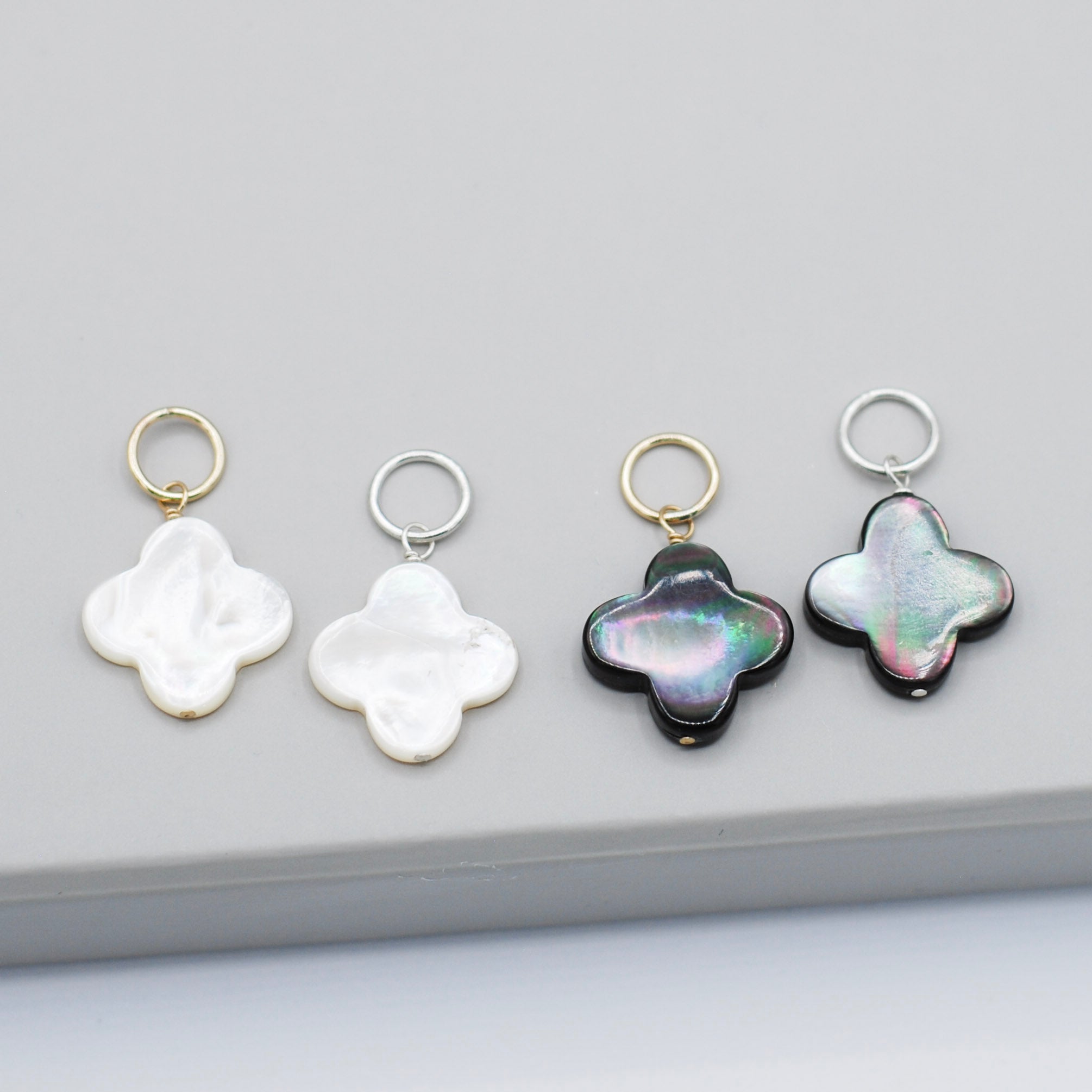 Mother of Pearl Clover Pendant