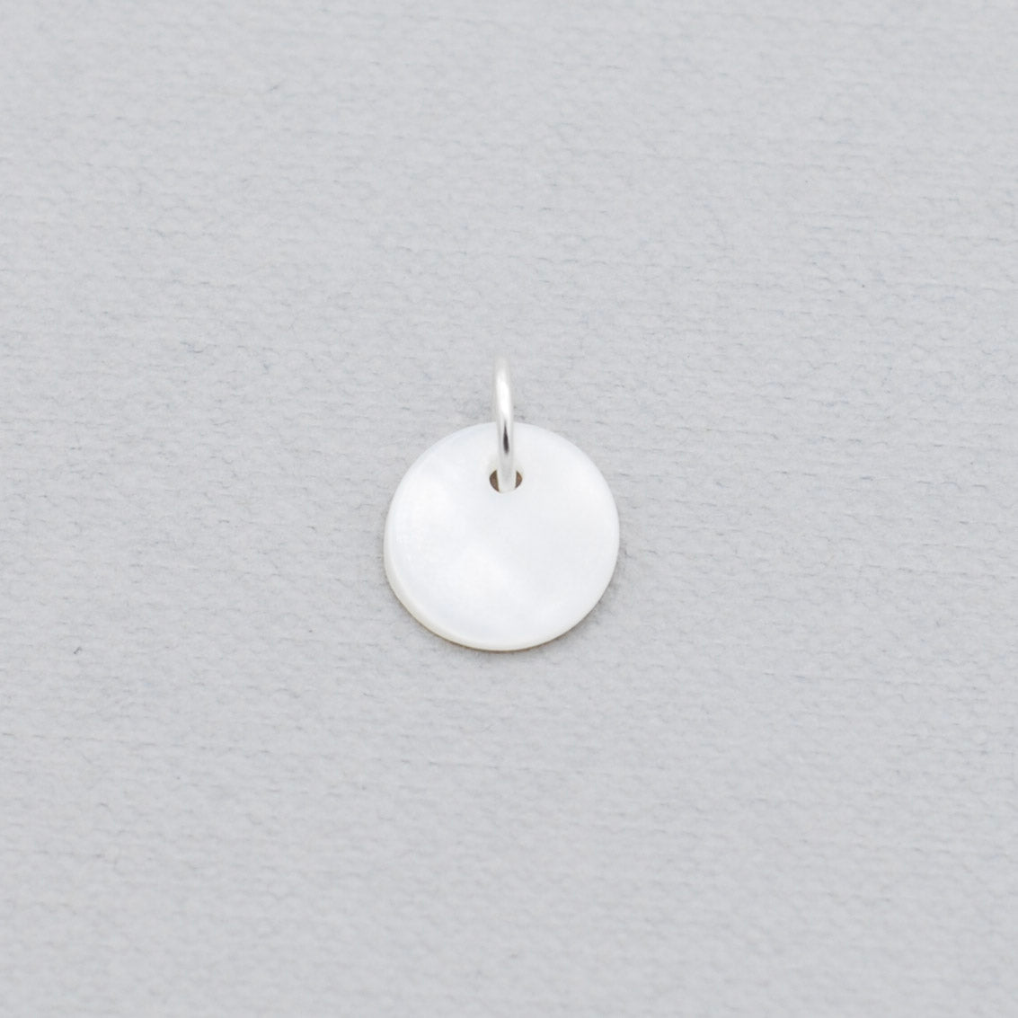 Mother of Pearl Disc Charm