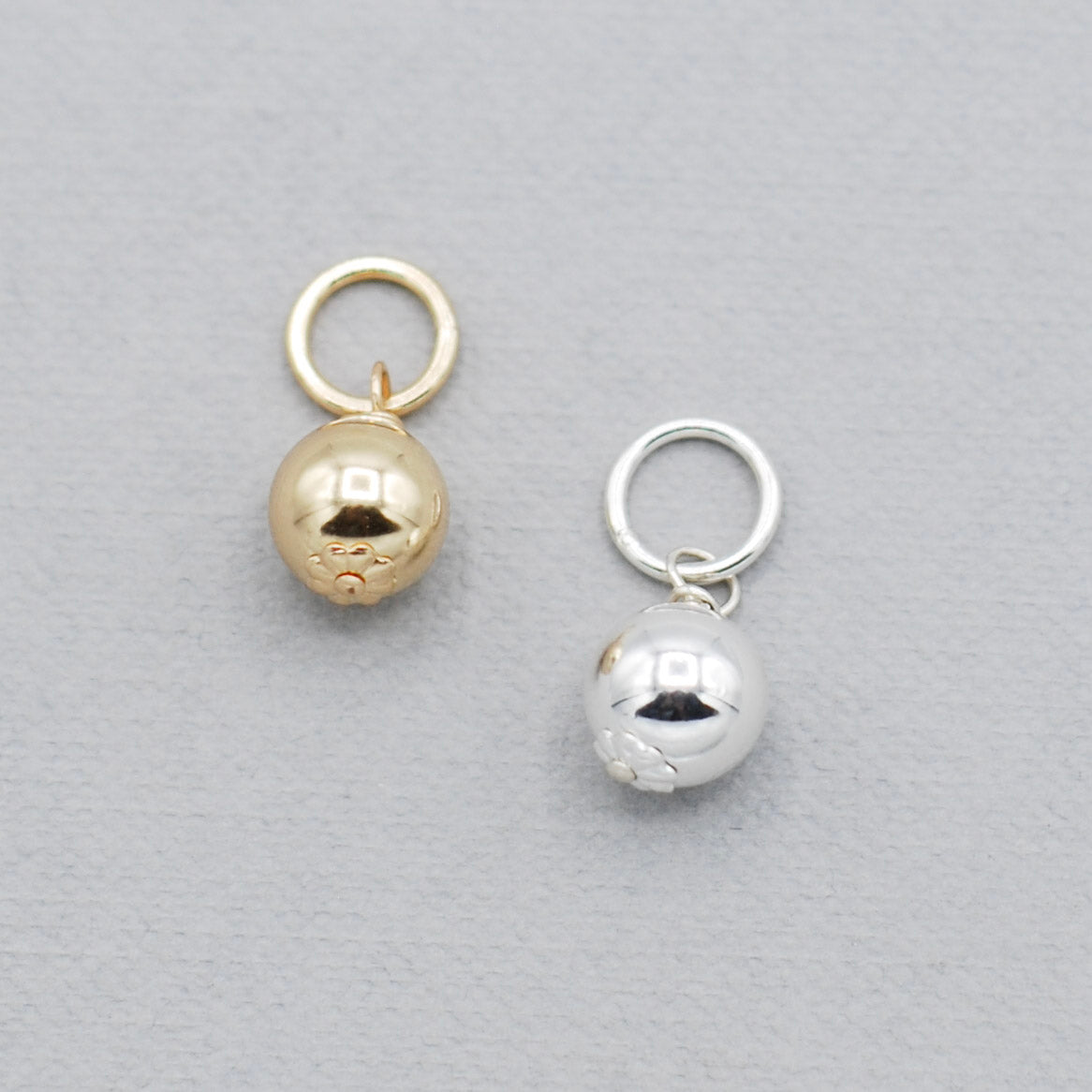 8mm Beaded Lux Ball Charm