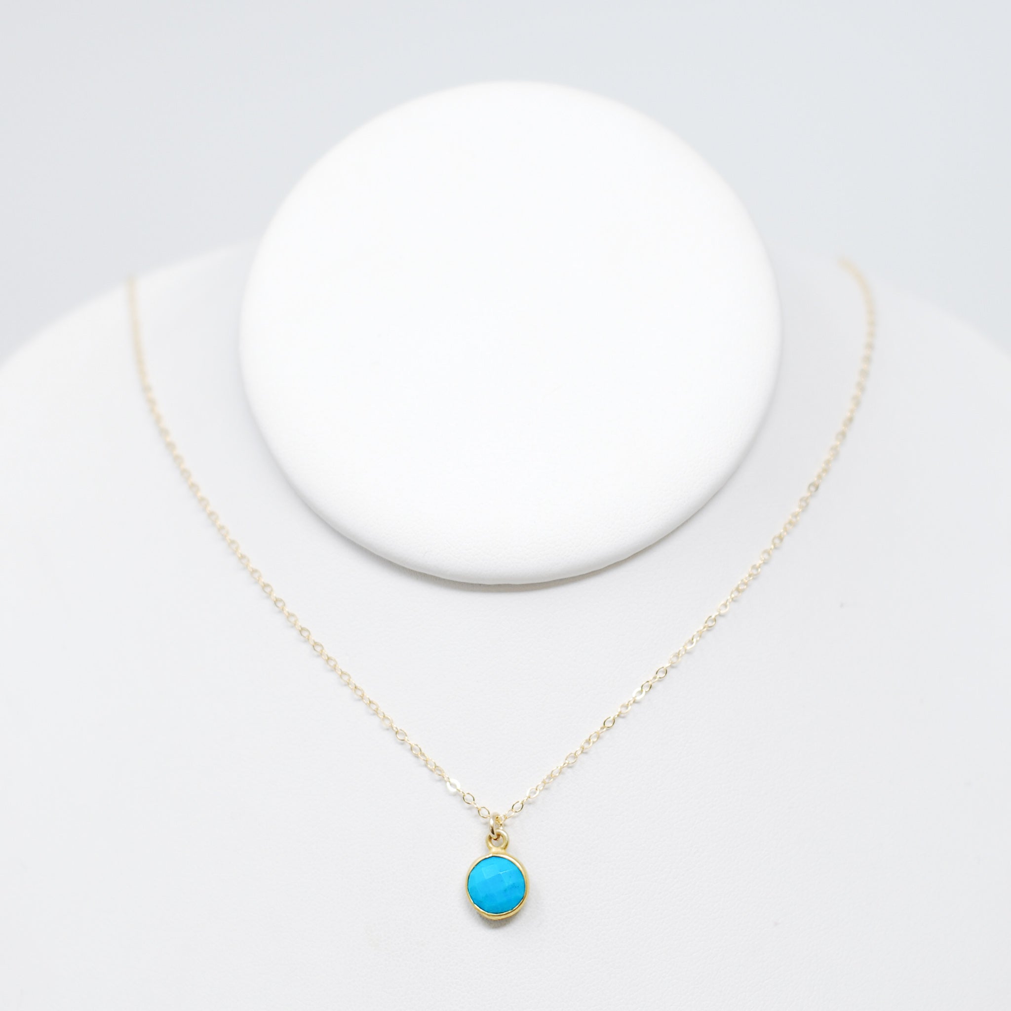 Turquoise & Goldfill Necklace - Jewel Ya