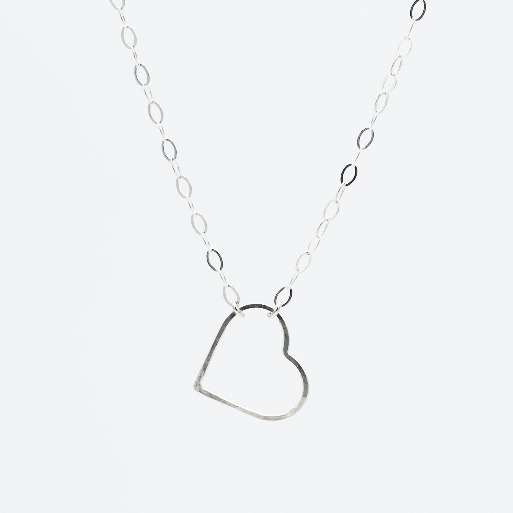 Heart Sterling Silver Necklace - Jewel Ya