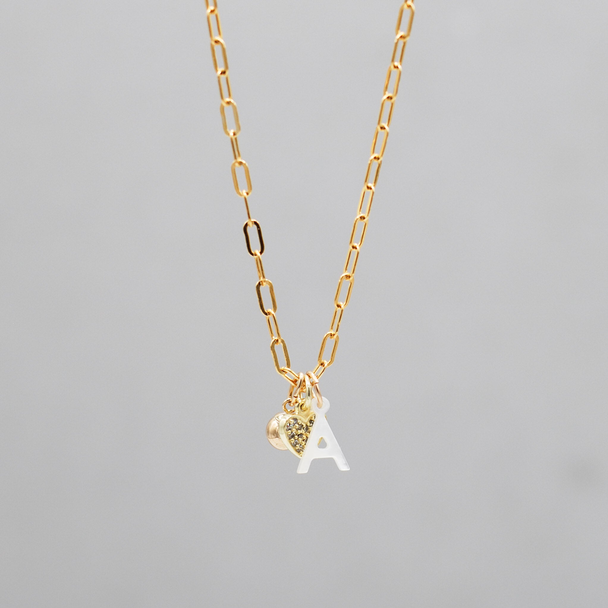 APH] Mother pearl initial necklace | Shopee Philippines