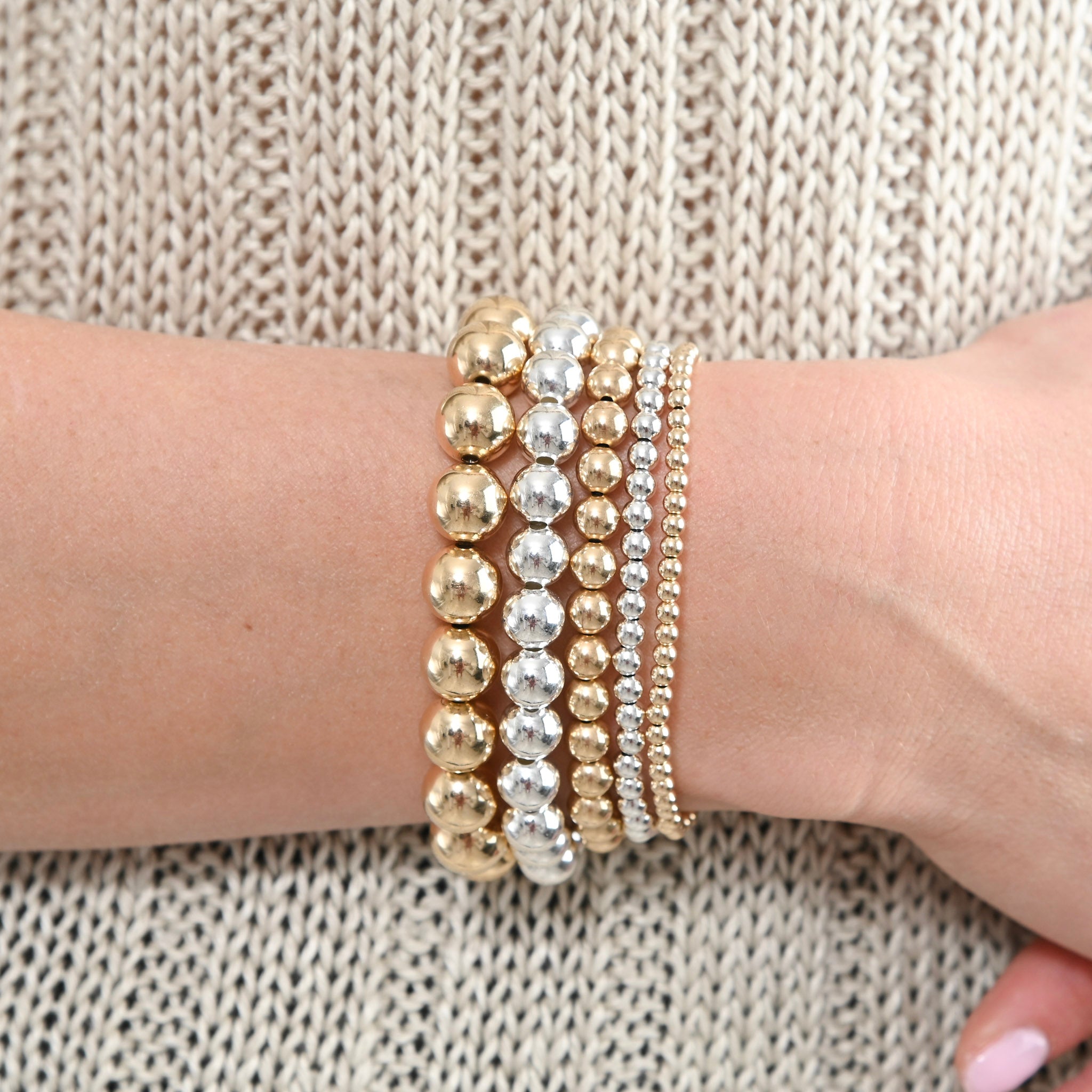 Mixed Metal Essential Bracelet Set