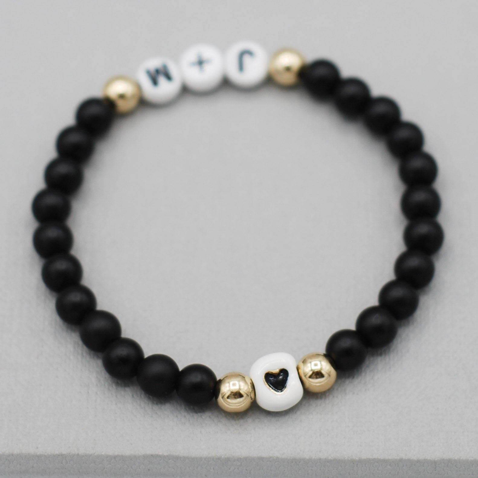 True Love Black Onyx Bracelet