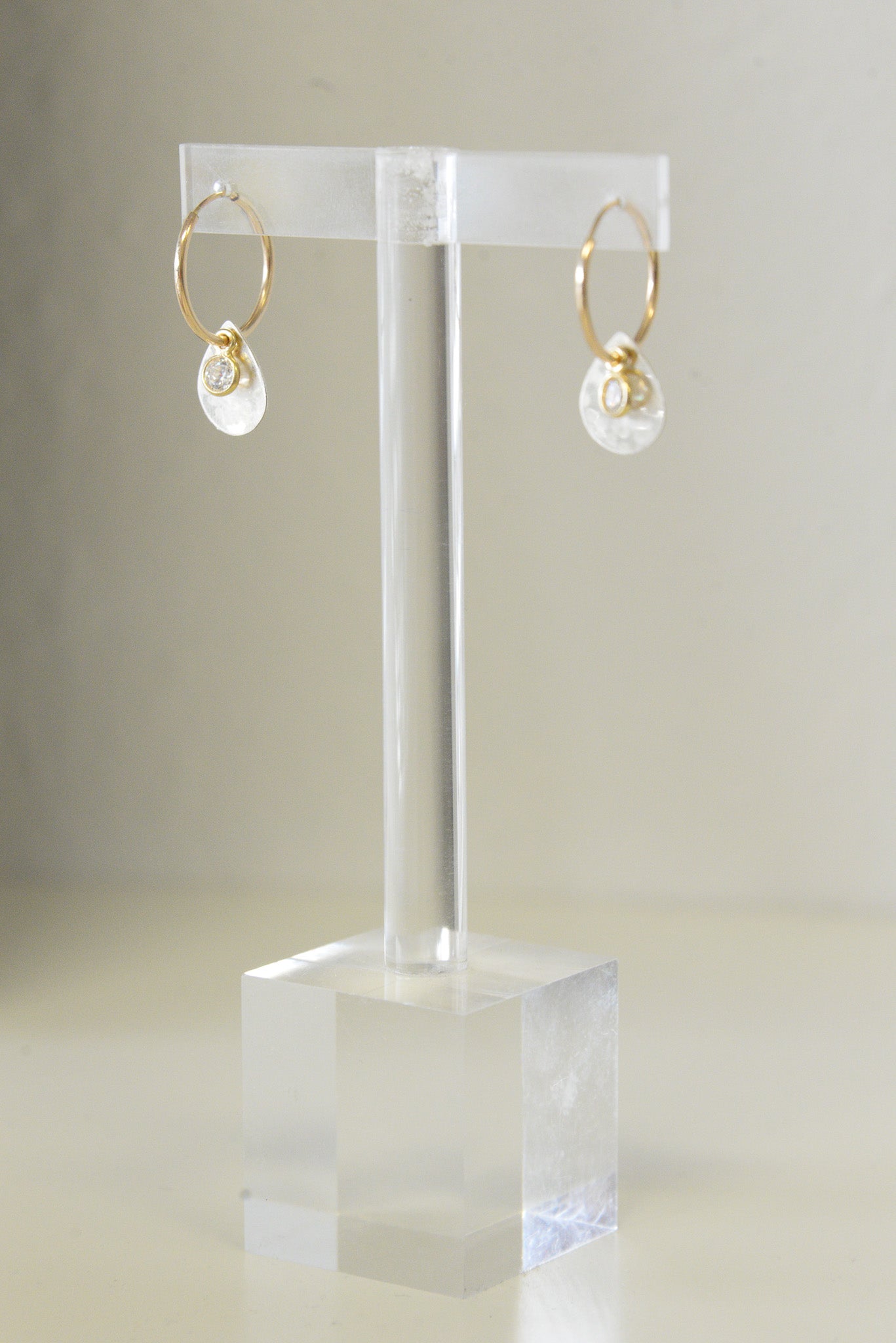 Hoops & Cubic Zirconia Drops - Jewel Ya